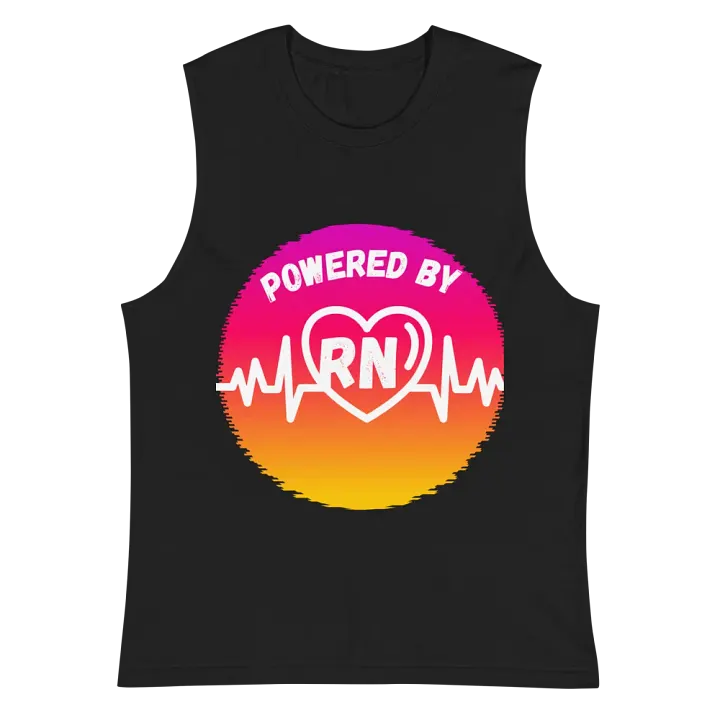 RN Heartbeat Gradient Muscle Tank product image (3)