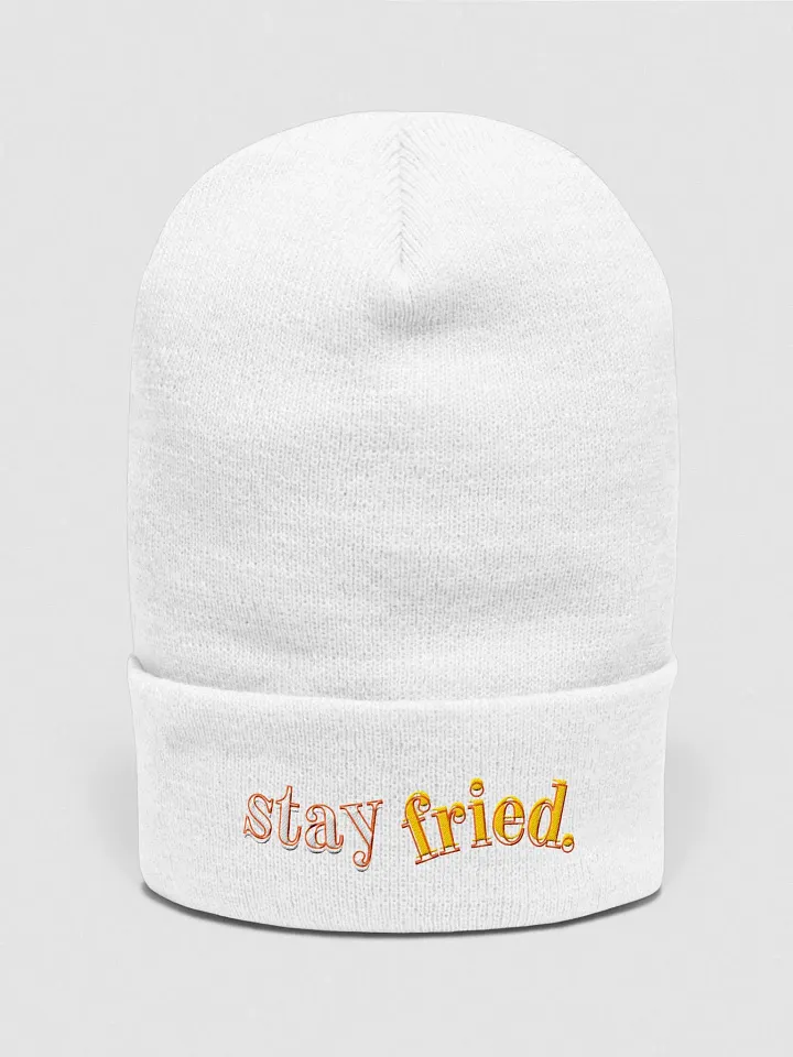 STAY FRIED cuffed beanie product image (41)