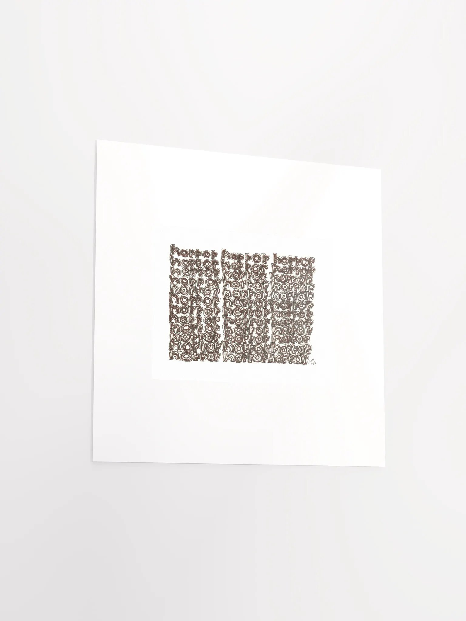 horror panel card print product image (4)