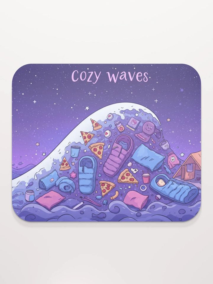 Cozy Waves Mouse Pad product image (2)
