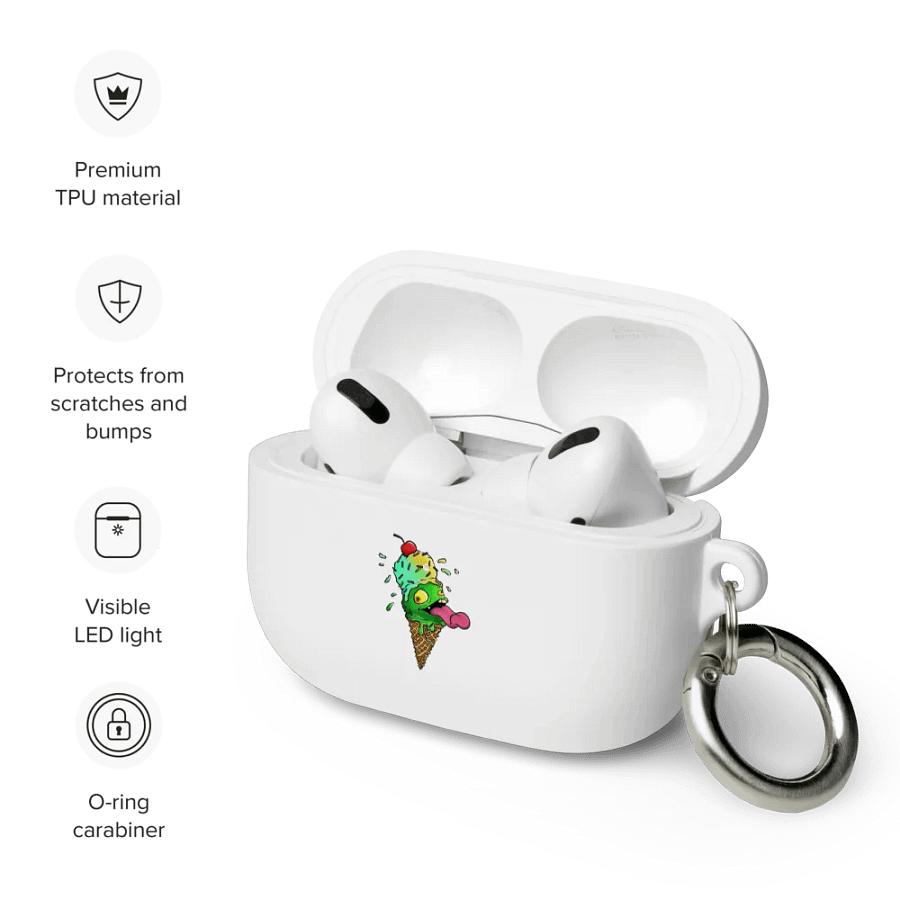 Goblin Mode Creamery Font logo w/ Cone logo - airpods pro case product image (6)