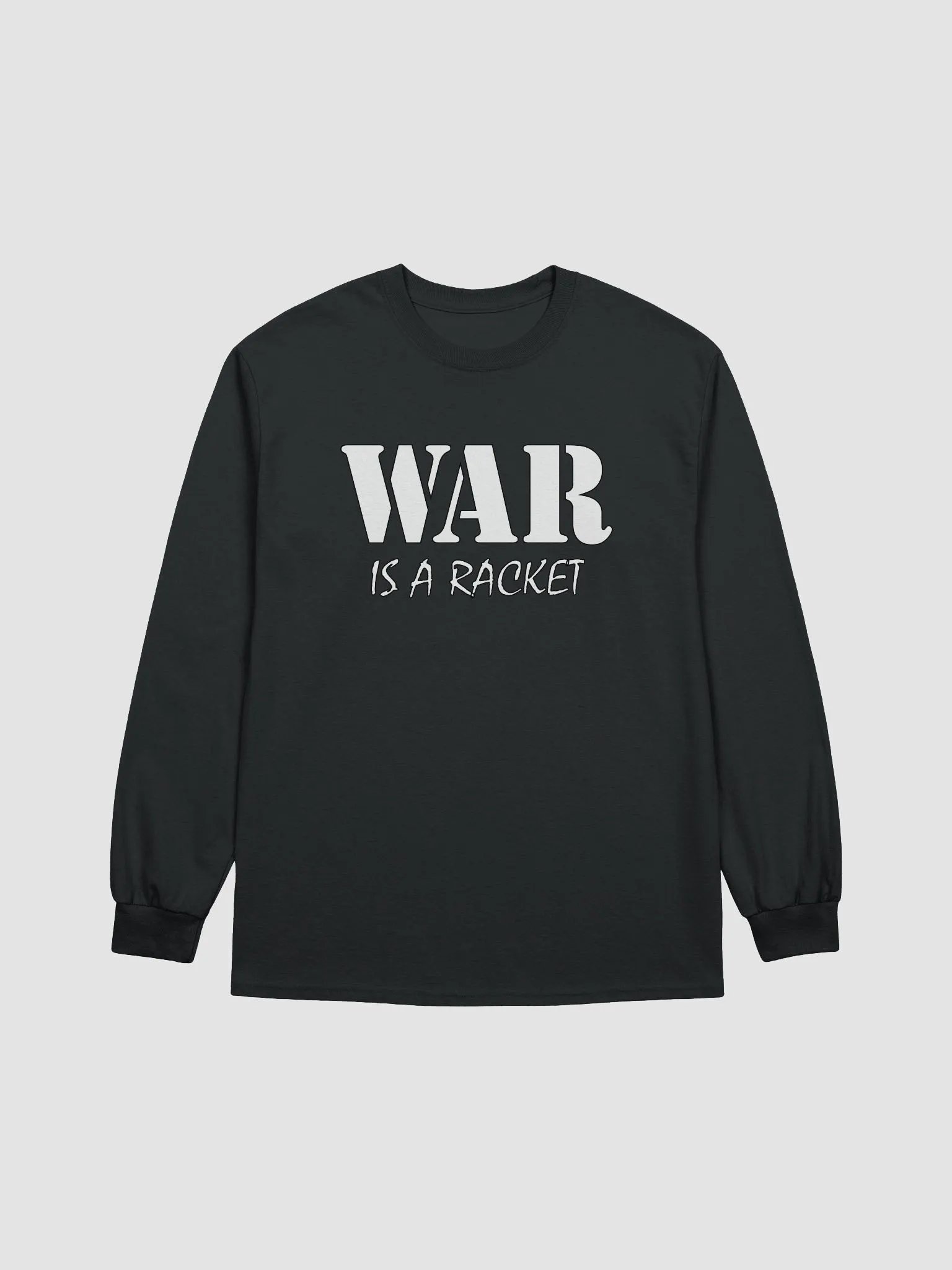 War Is A Racket - Gildan Ultra Cotton Long Sleeve T-Shirt product image (2)