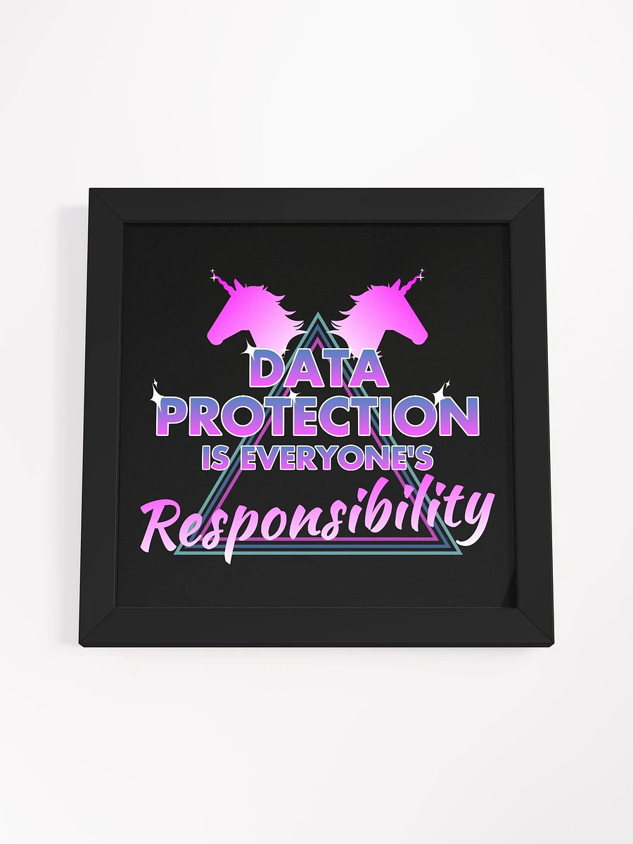 Data Protection framed poster product image (35)