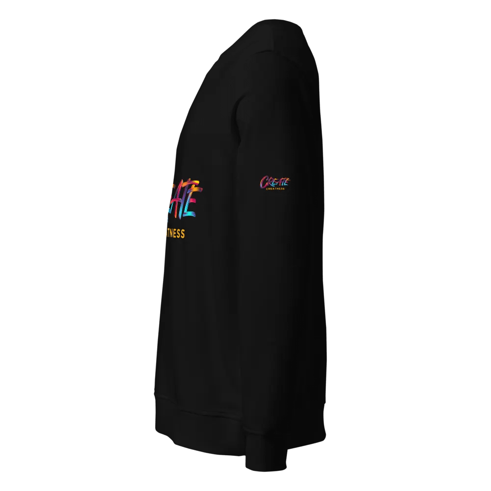 Create Greatness Unisex Organic Sweatshirt product image (34)