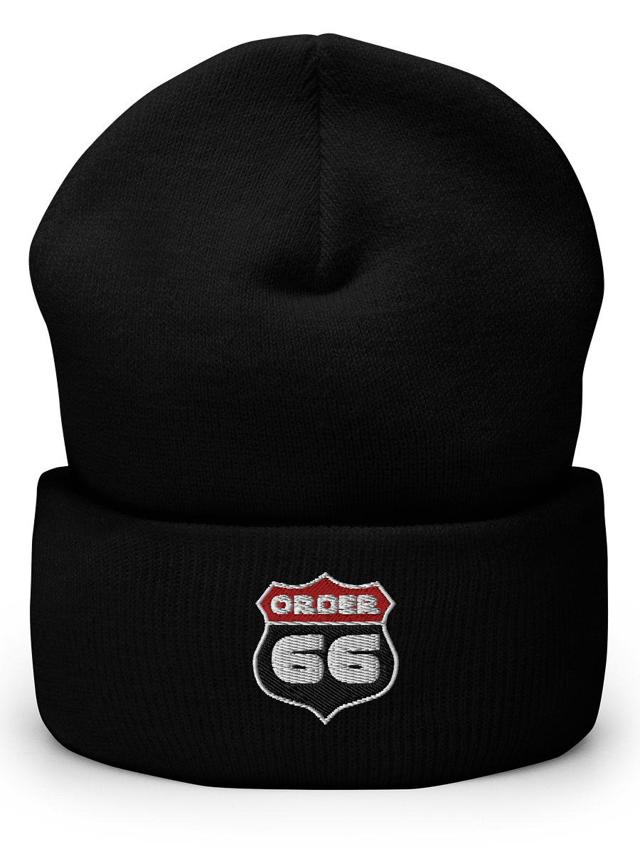 Galactic Order 66 Embroidered Beanie product image (1)
