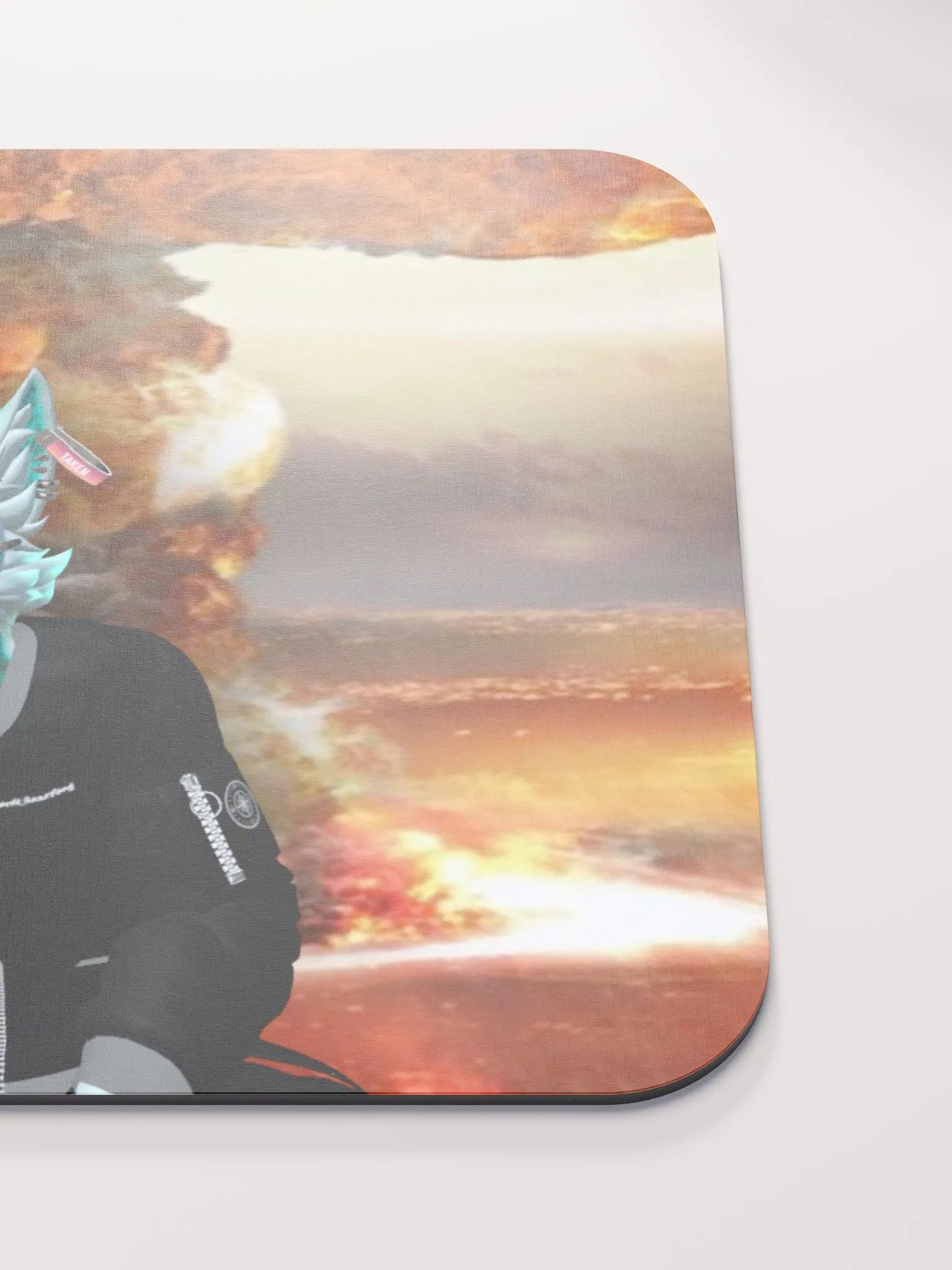 neon mint Mouse Pad product image (5)