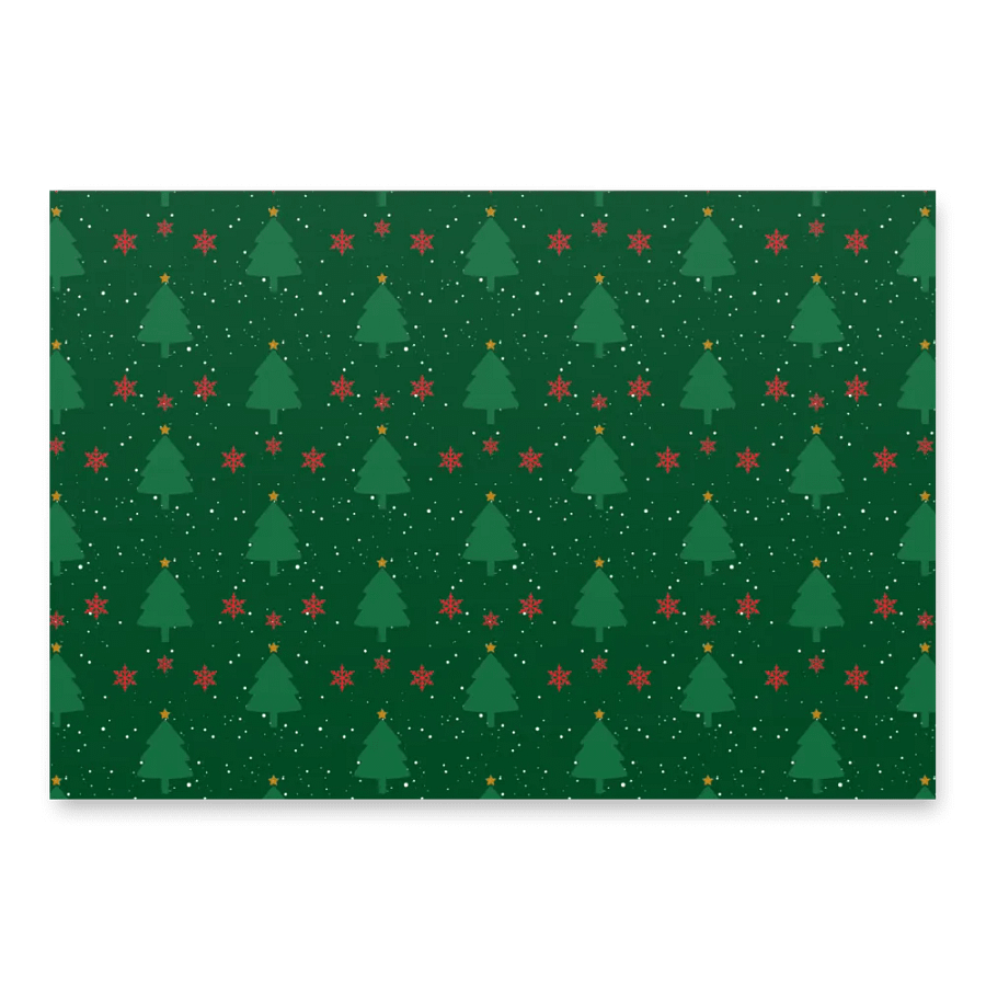 Festive Evergreen Wrapping Papers product image (3)
