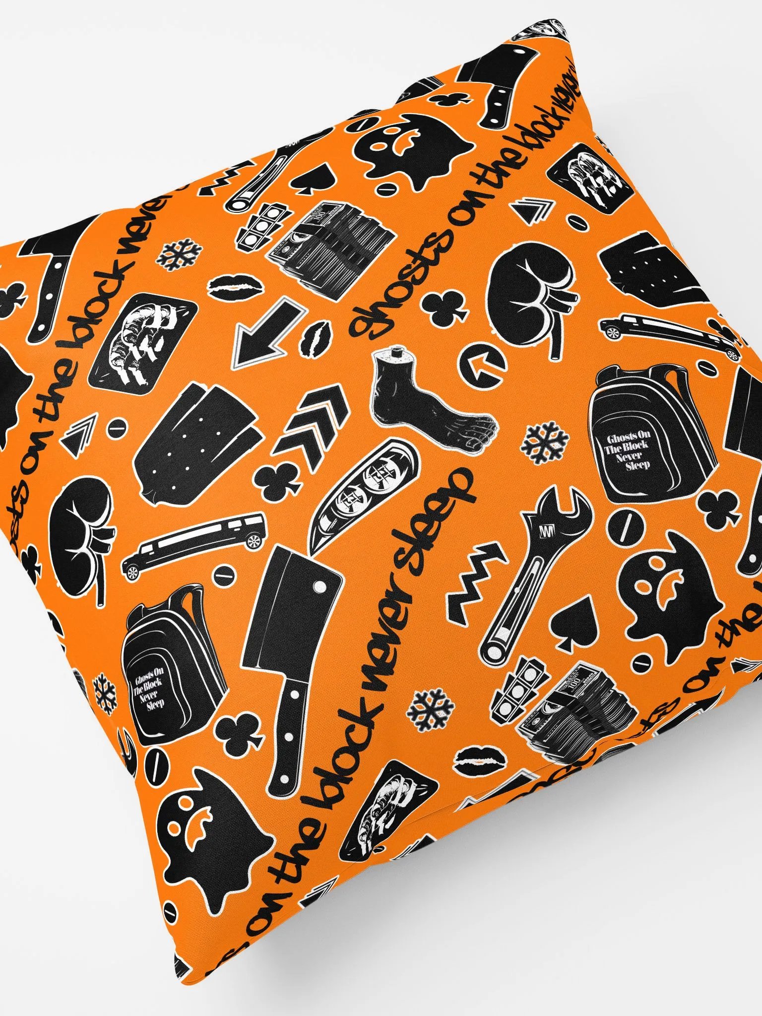 A8M - Ghosts On The Block Never Sleep Shorty Pillow (Black October) product image (4)