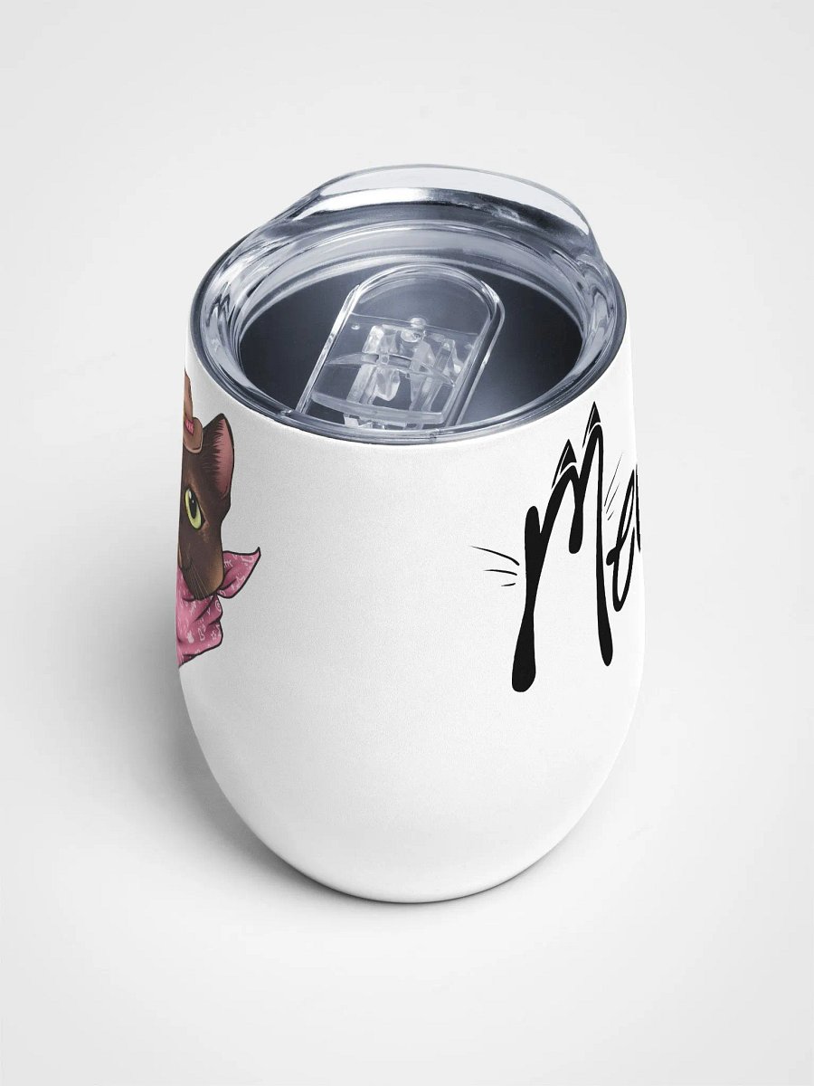 Purrfect Sip Wine Tumbler product image (4)