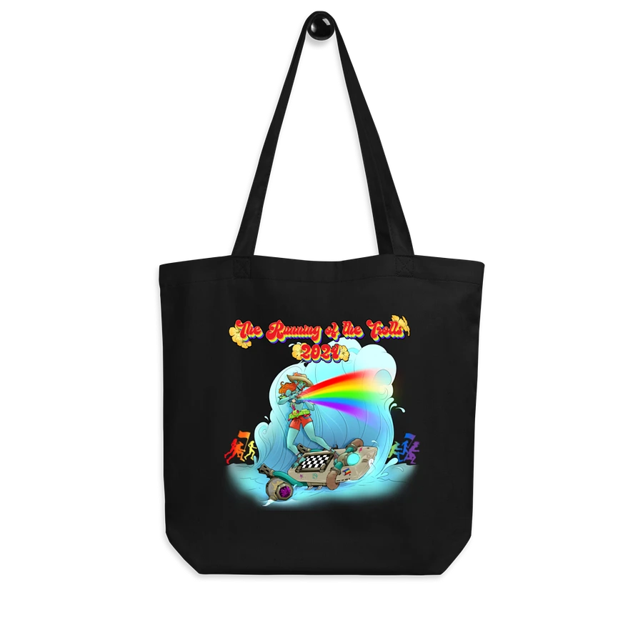 Running of the Trolls Rainbow Small Tote Bag by Mischi product image (8)