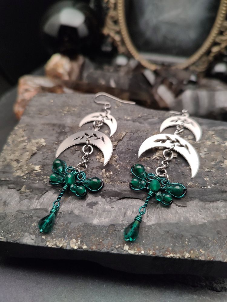 Earrings Familiars - TeaLuna Dragonflies product image (1)