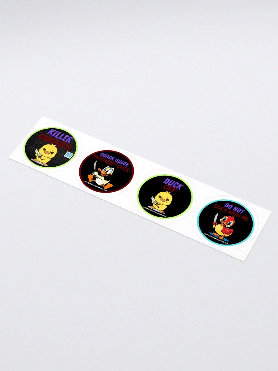 Killer Duckies Stickers product image (1)