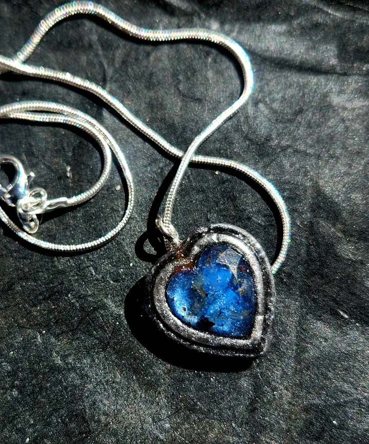 Blue Heart Pendant product image (1)