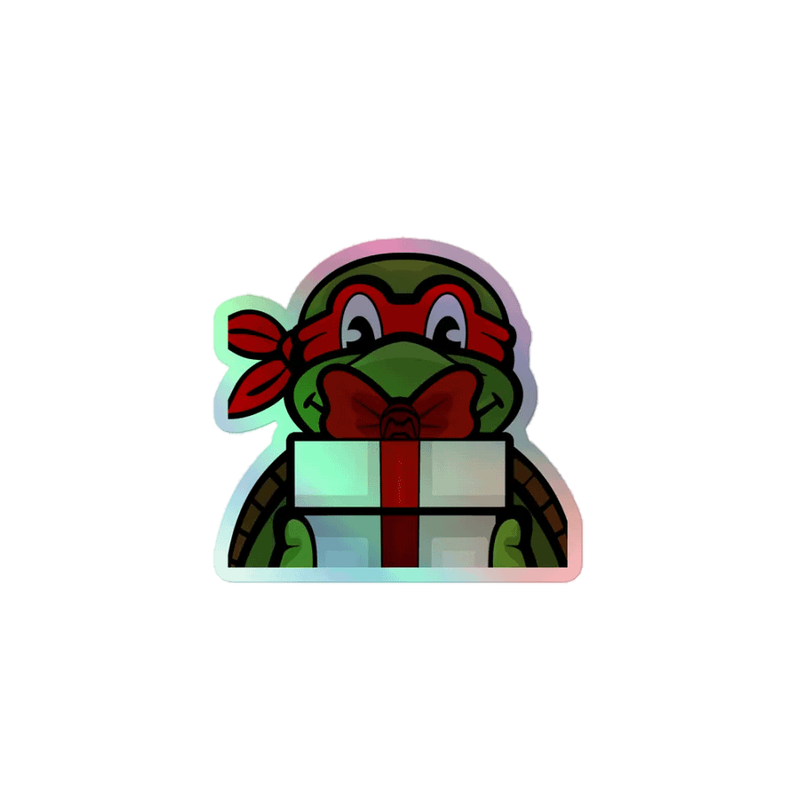 Present Raph Holographic Sticker product image (1)