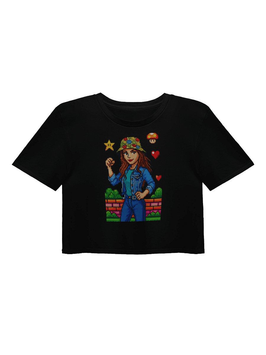 Official Lil Bizzy Women's Crop Tee (Printed) product image (3)