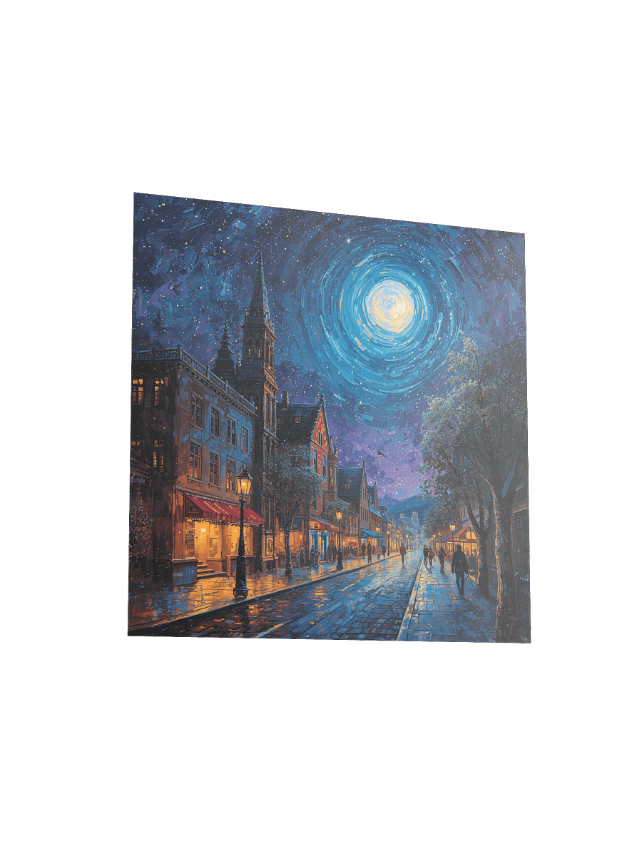 The City Beneath the Spiral Sky Matte Poster product image (15)