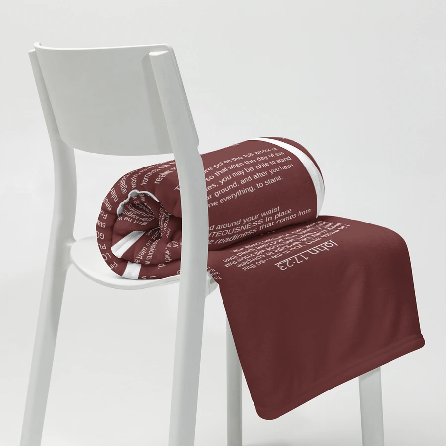 Armour Of God Brown Prayer Blanket product image (11)