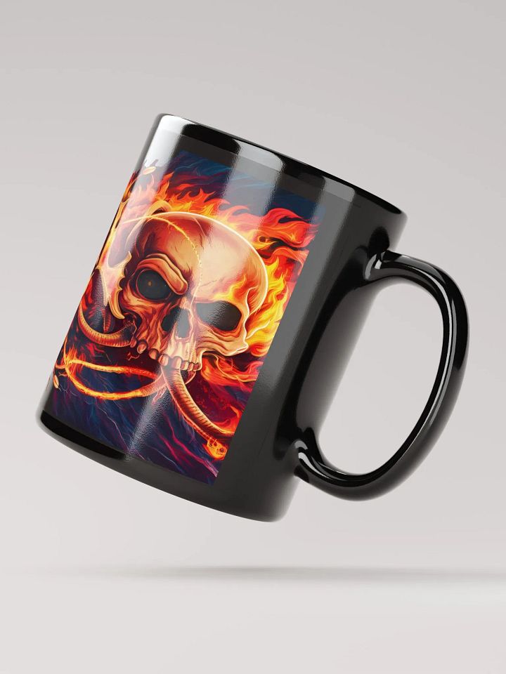 Feral Cry Flaming Skulls Mug product image (3)