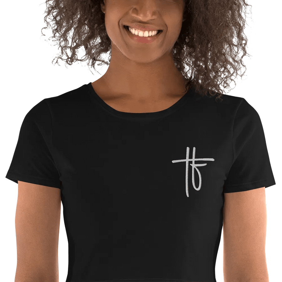 TF Embroidered Bella+Canvas Women's Crop Tee product image (1)