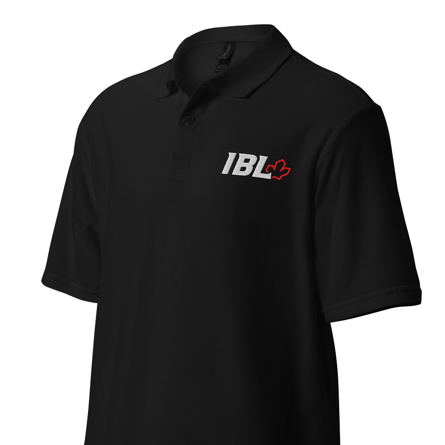 IBL Unisex Polo Shirt - BLACK product image (2)