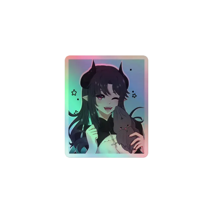 Scary & Sweet Holographic Sticker product image (1)