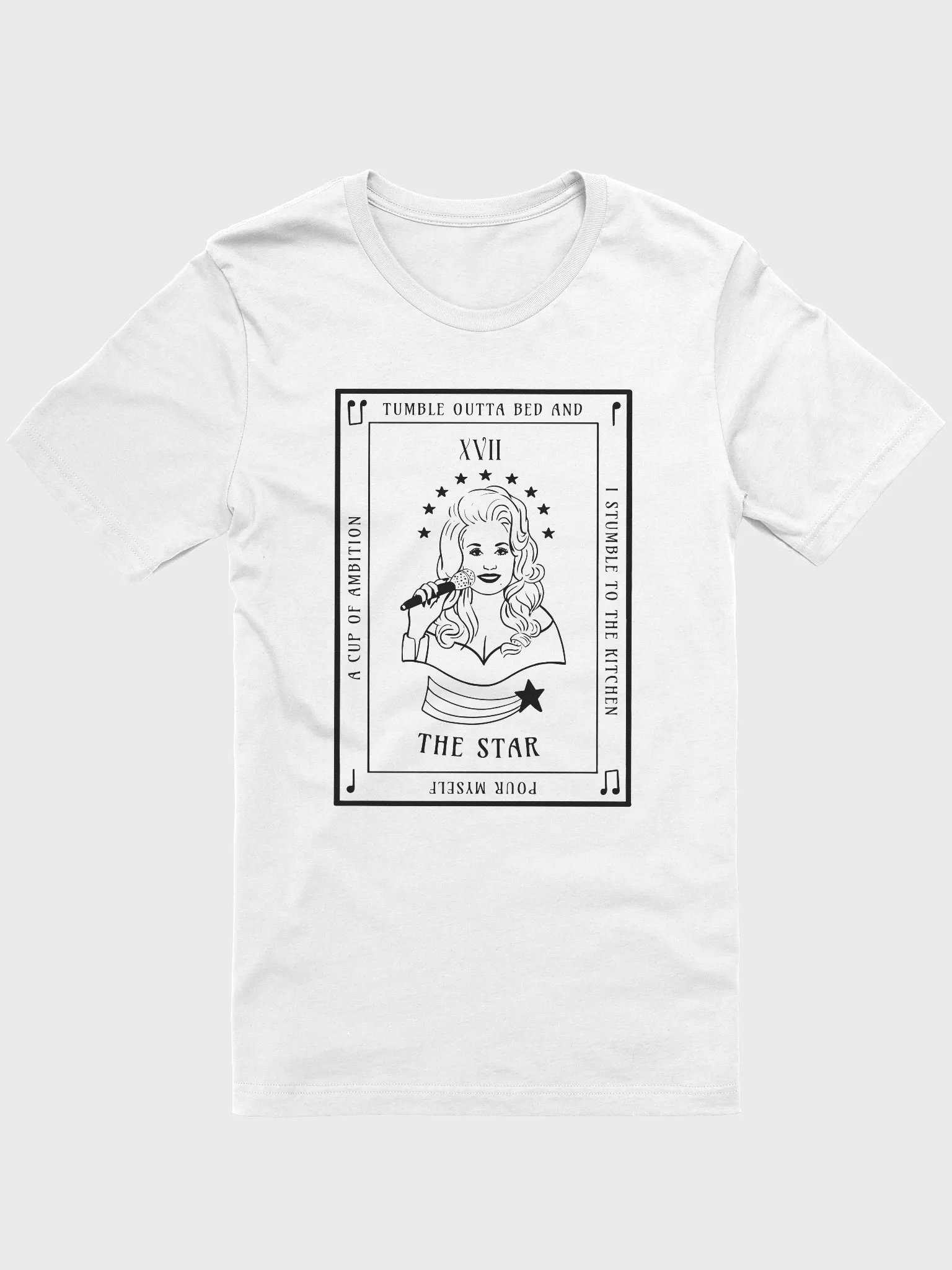 DOLLY THE STAR TAROT TEE product image (1)