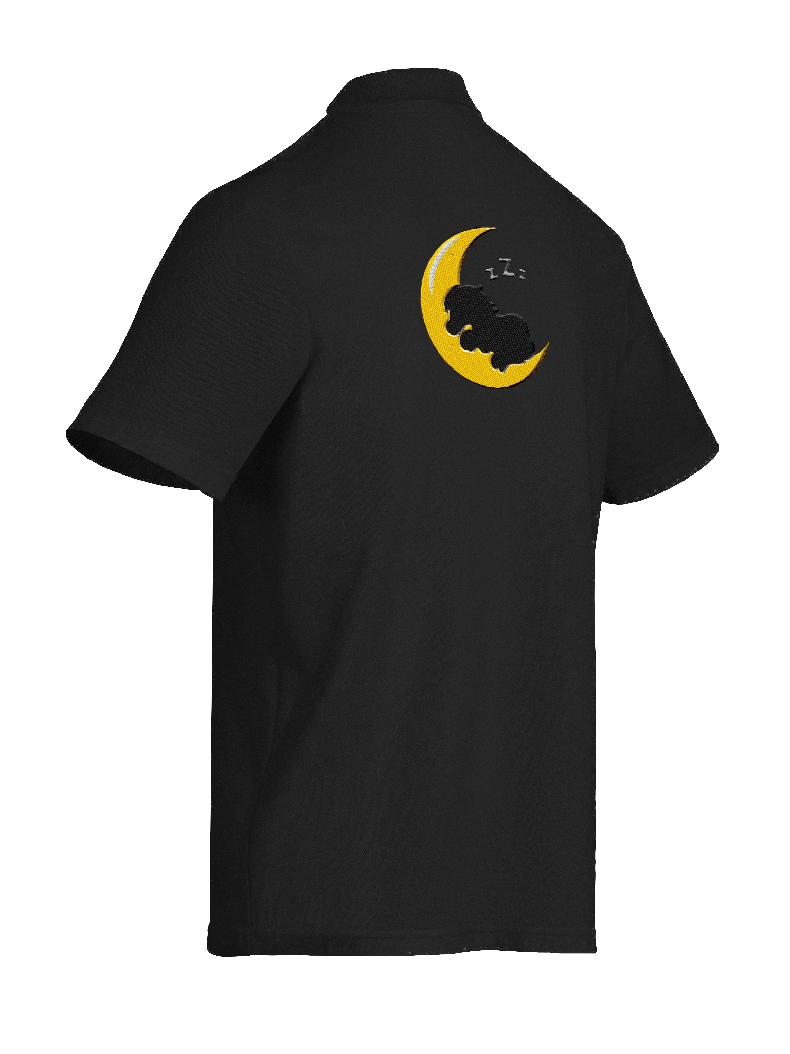 Sleepy Moon Unisex Pique Polo Shirt product image (16)