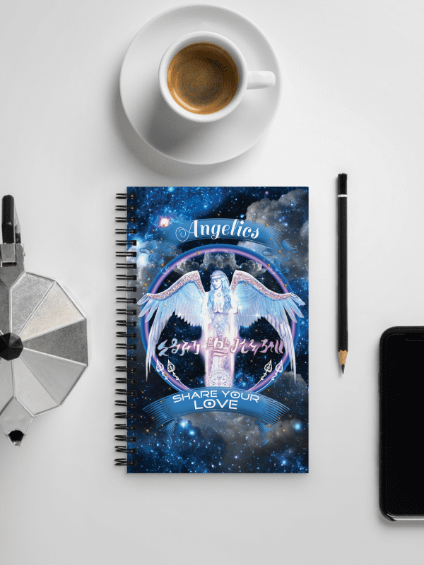 Angelics Share Your Love Spiral Notebook product image (4)