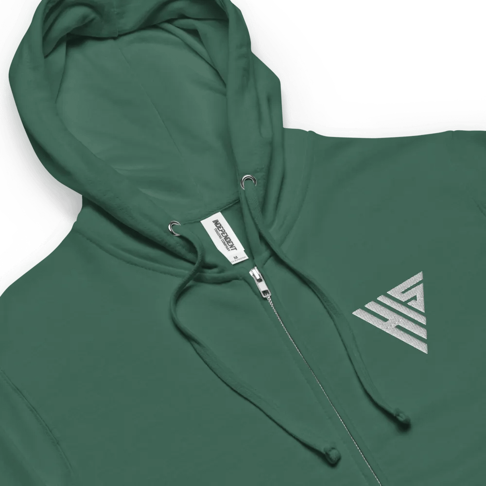 HEYIMSTEVE EMBLEM Urban Explorer Fleece Zip-Up Hoodie product image (29)