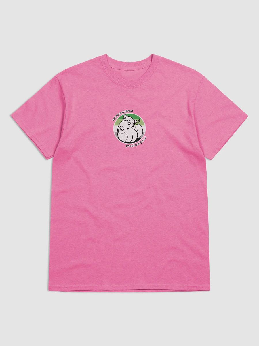 Round and Proud Manul Aromantic Version - Gildan Unisex T-Shirt product image (8)