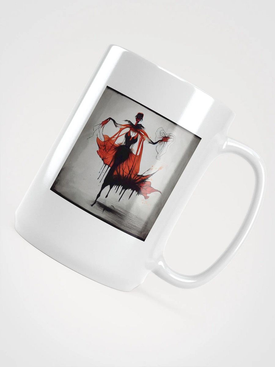 Ethereal Drip White Glossy Mug product image (4)