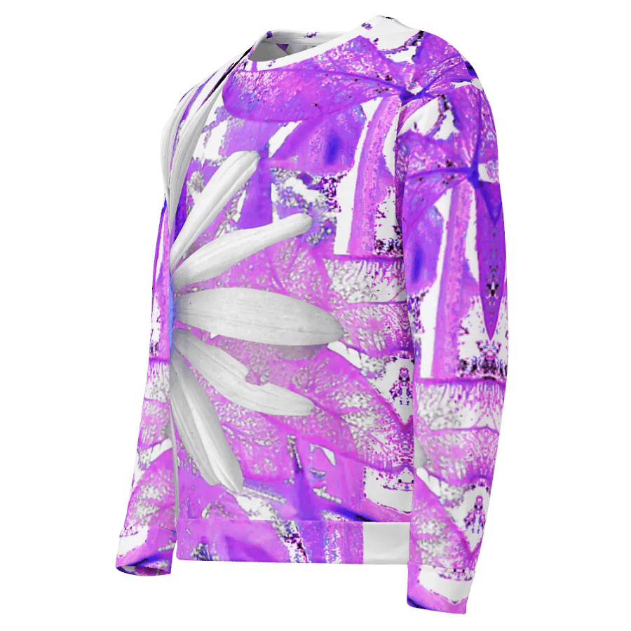 Cool Vivid Abstract Daisy Flower Unisex Sweatshirt product image (7)
