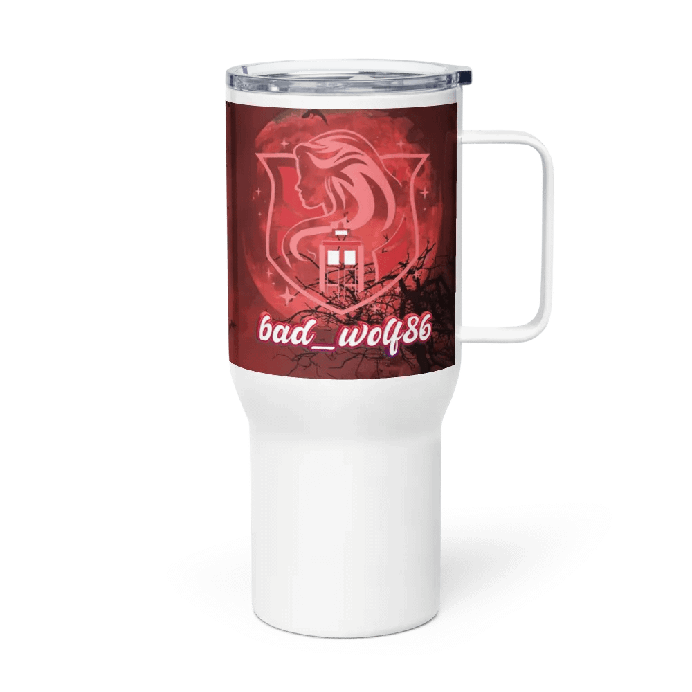 Travel mug w/ handle BadWolf product image (3)