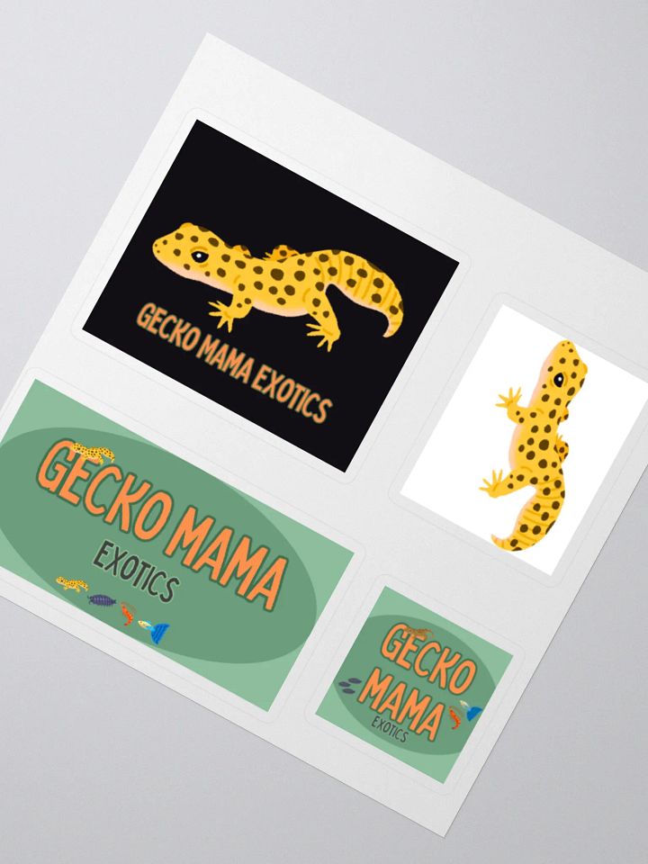 Gecko Mama Exotics Sticker Sheet product image (2)