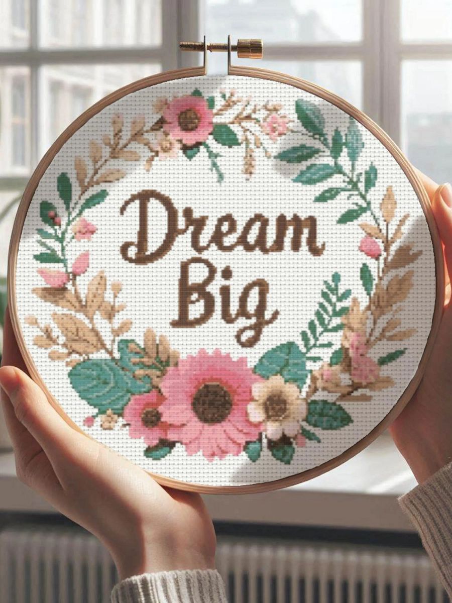 Dream Big Floral Wreath product image (3)