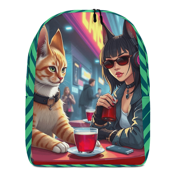 Backack-Neon Whispers: The Red Drink product image (1)