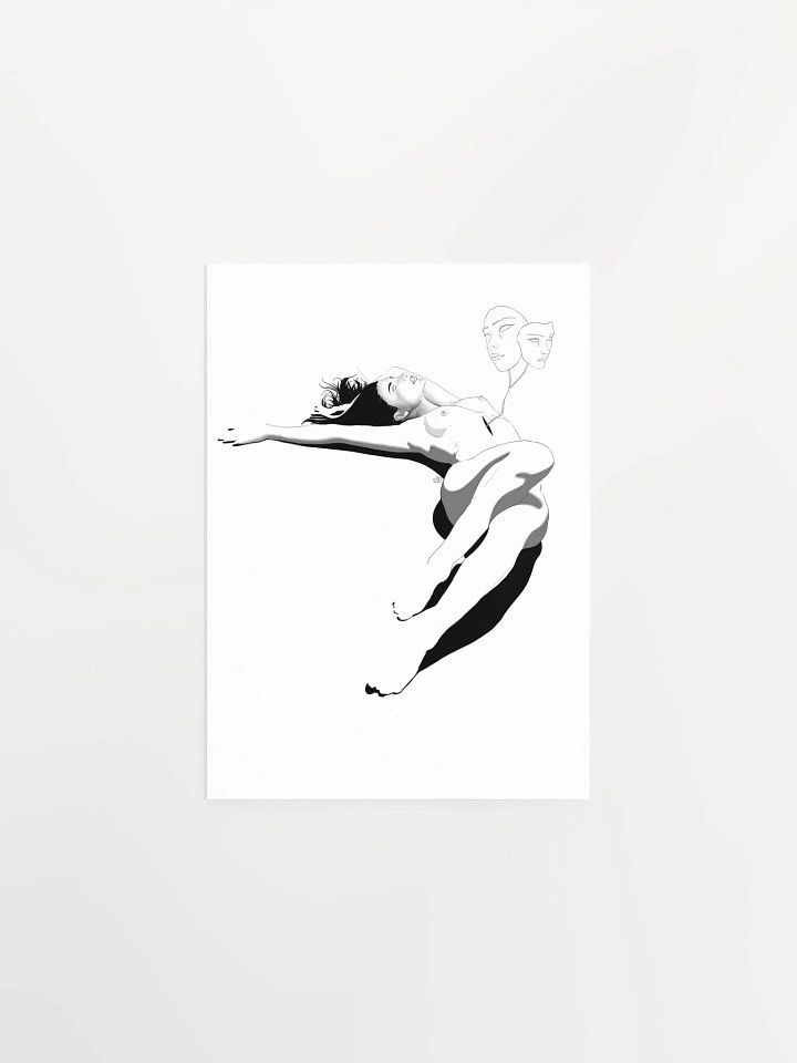 Masks Cant Cover a Soul's Wound - Poster Print product image (3)