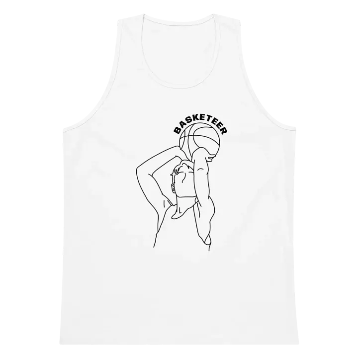 'Basketeer' Midweight Cotton Tank Top product image (1)