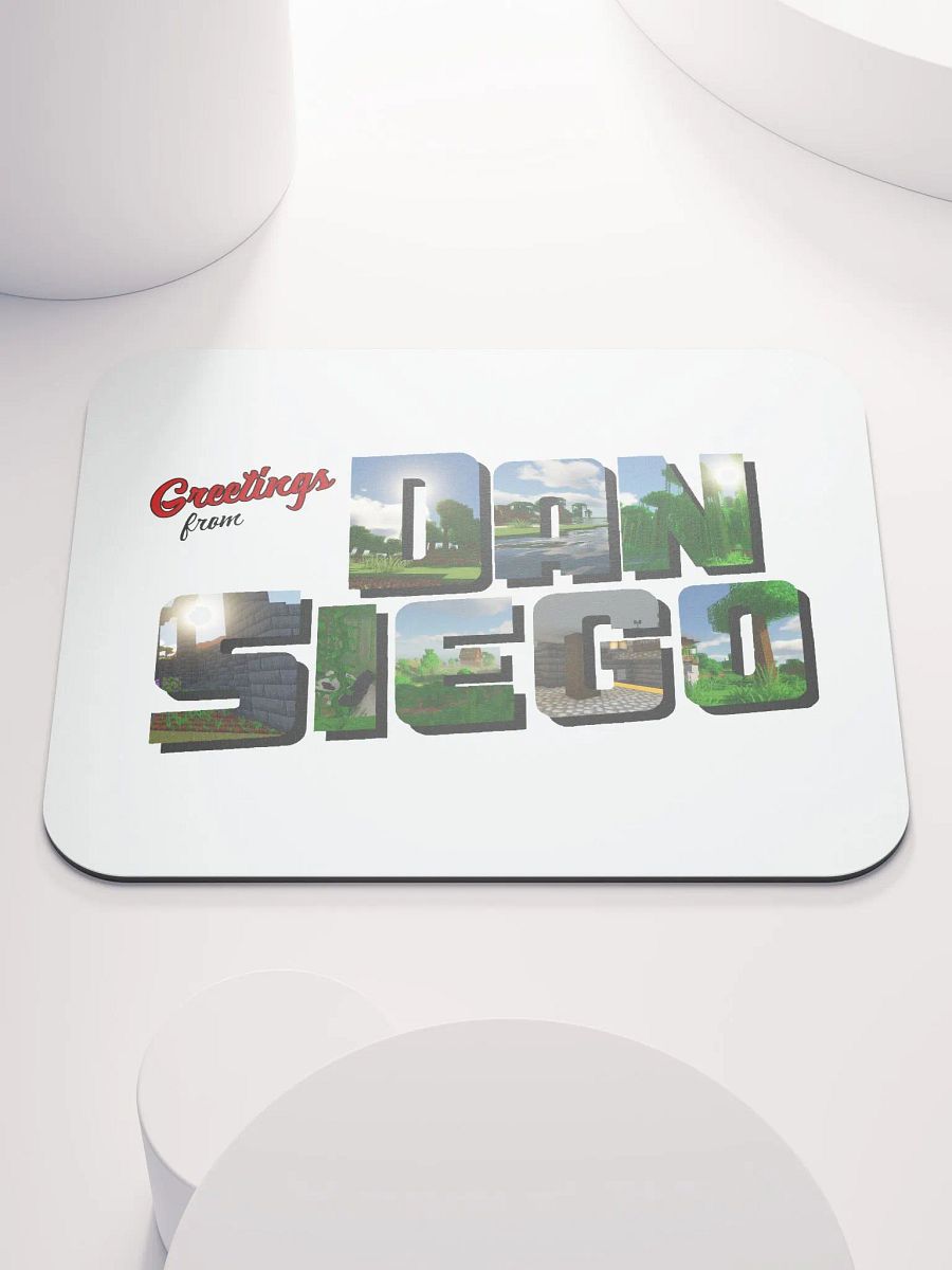 "Greetings from Dan Siego" Mouse Pad product image (7)