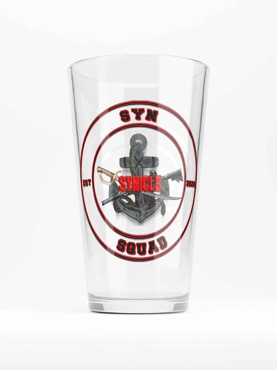 Syn Squad Est Pint Glass product image (3)