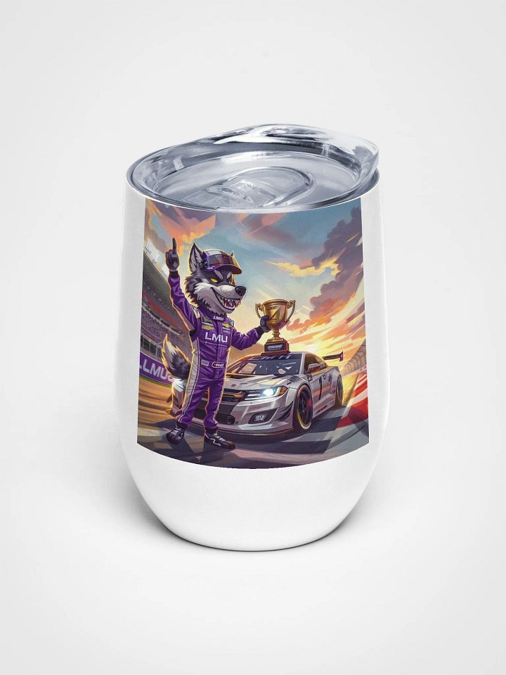 Champion Wolf Wine Tumbler product image (1)