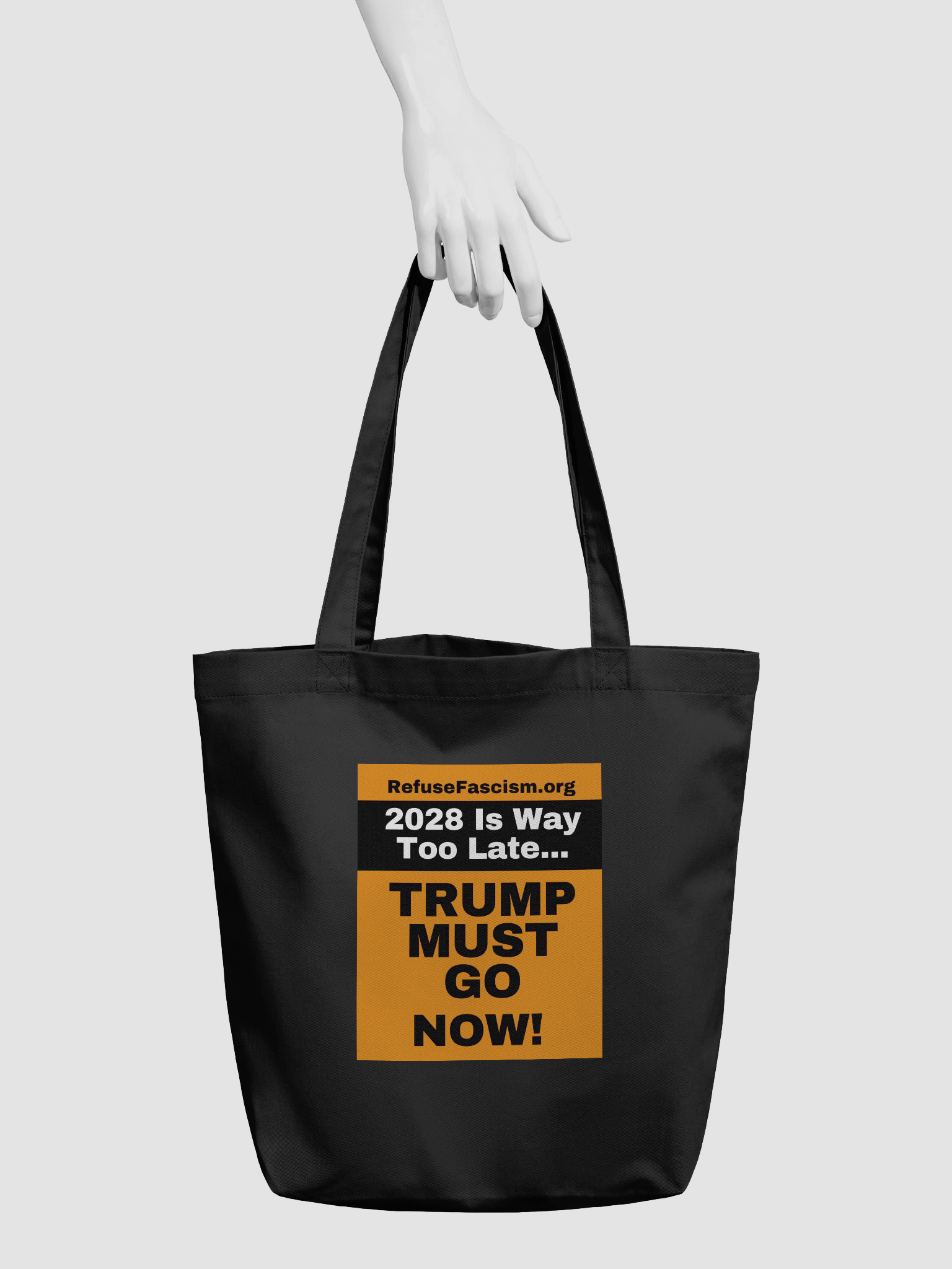 Tote Bag- 2028 is way too late product image (3)