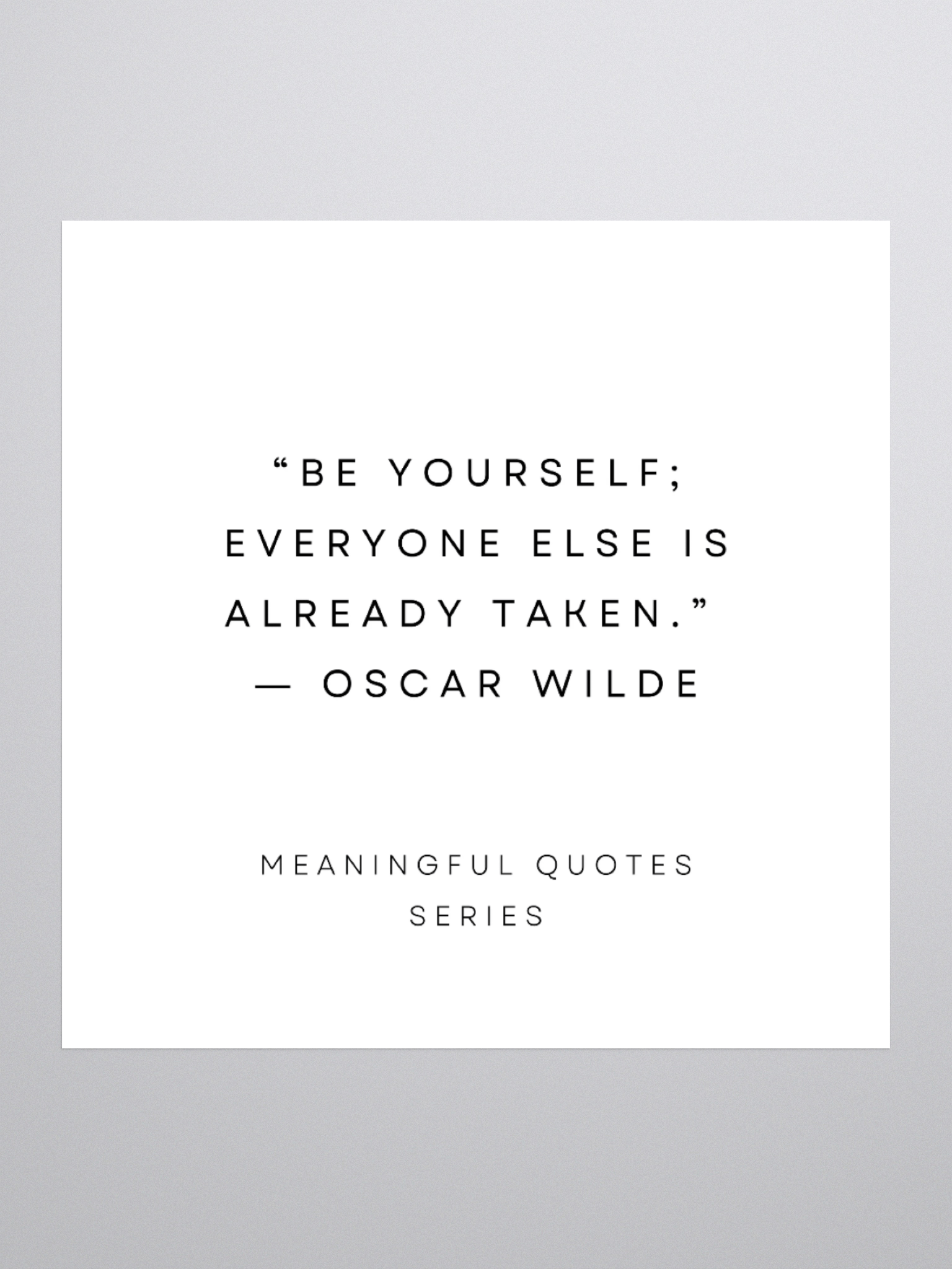 Be Yourself. product image (1)