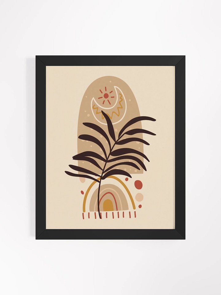 Celestial Flora Framed Matte Poster product image (9)