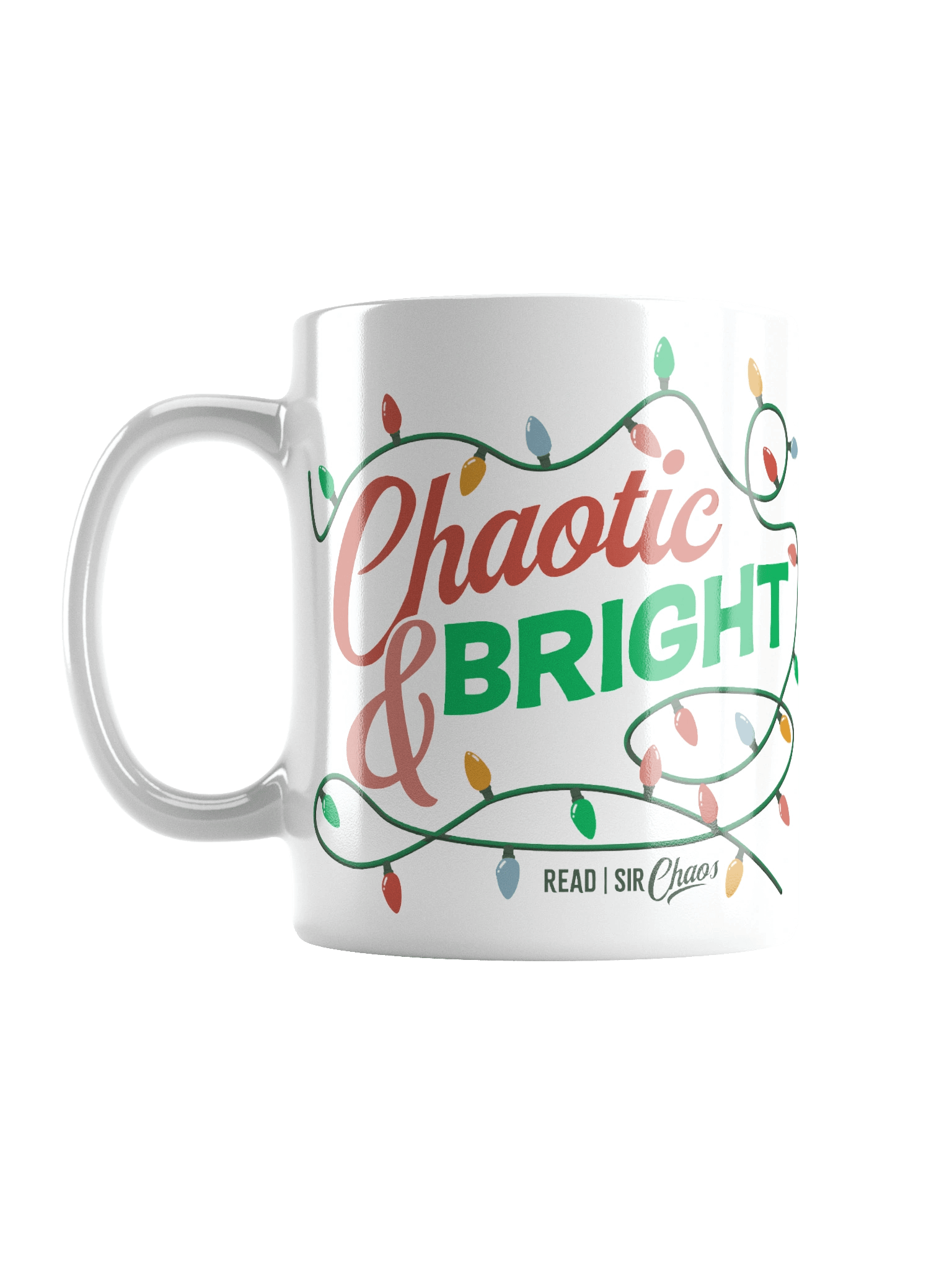 Chaotic & Bright White Mug product image (1)
