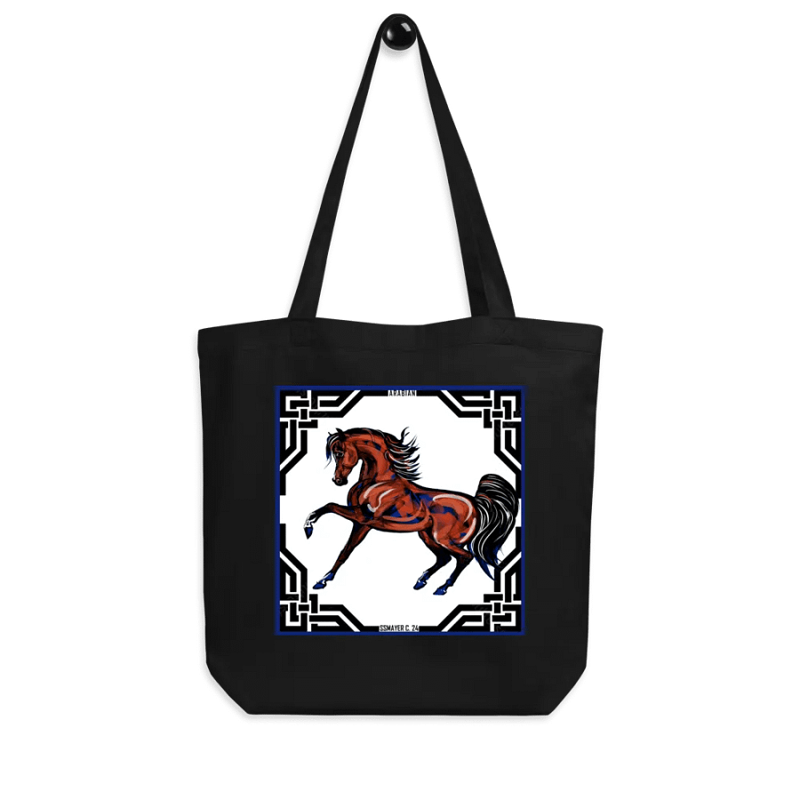 Prancing Bay Arabian Stallion Tote Bag product image (6)