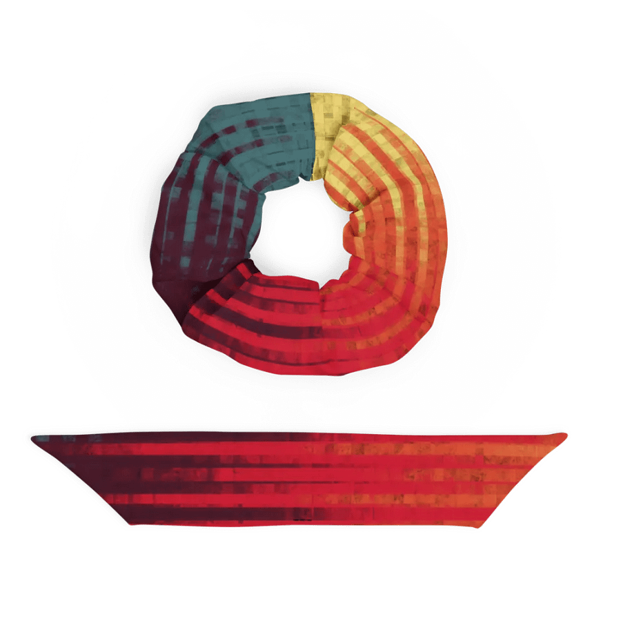 Sunset Spectrum Scrunchie product image (5)
