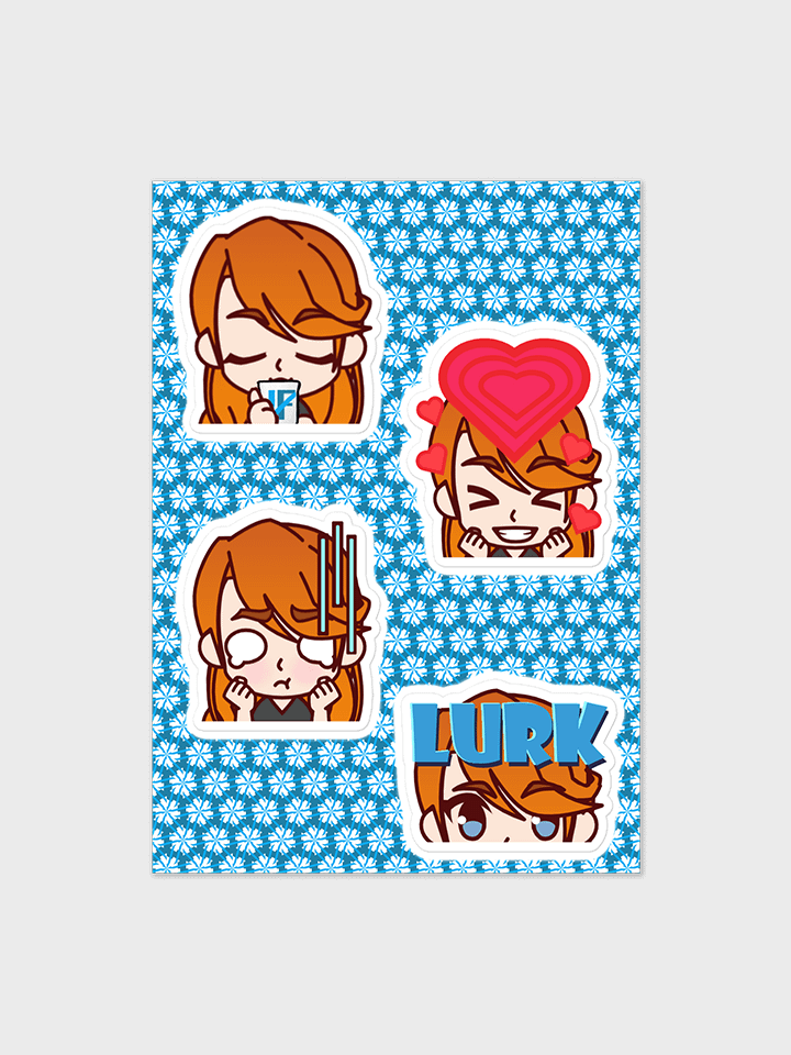 Emote Sticker sheet 2 product image (1)