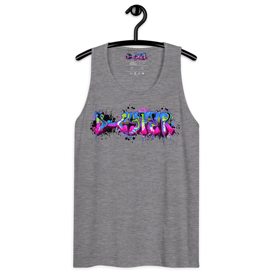 D-cyfer Logo Graffiti Men's Tank Top product image (69)