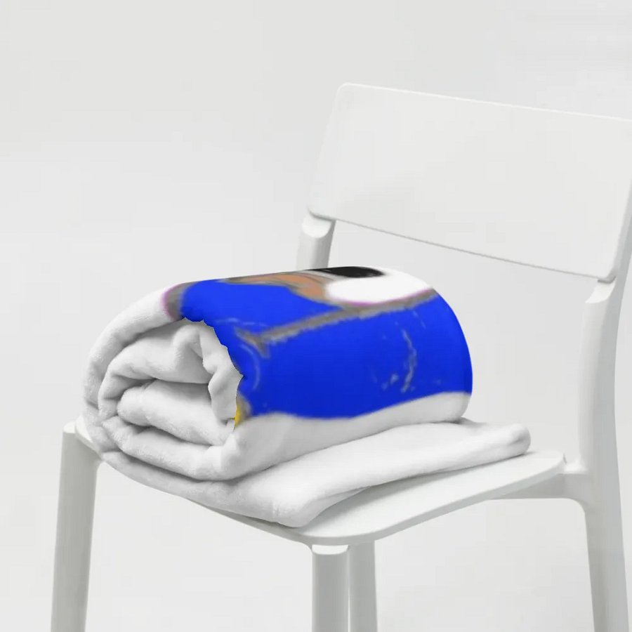 NavyDoc5184 Super Saiyan Throw Blanket product image (19)